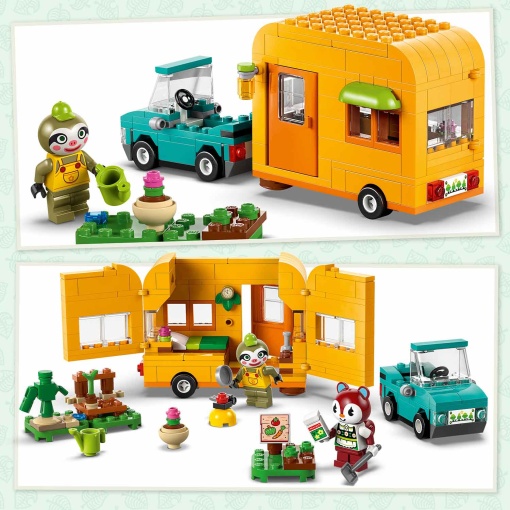 LEGO Animal Crossing Caravana e Loja de Jardinagem do Leif 77054