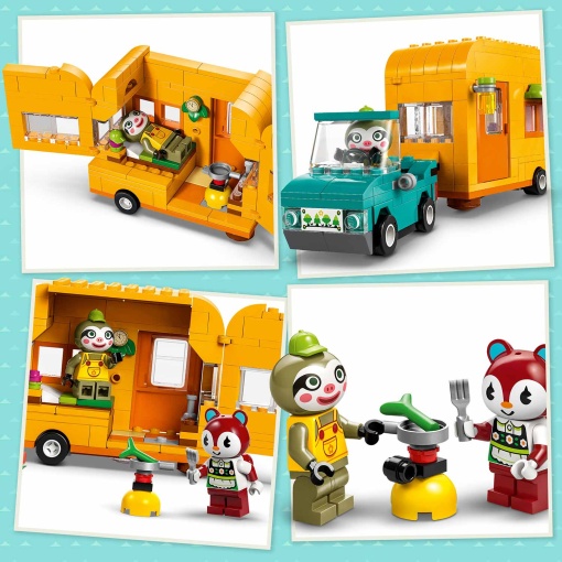 LEGO Animal Crossing Caravana e Loja de Jardinagem do Leif 77054