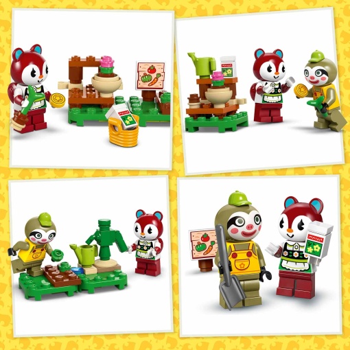 LEGO Animal Crossing Caravana e Loja de Jardinagem do Leif 77054