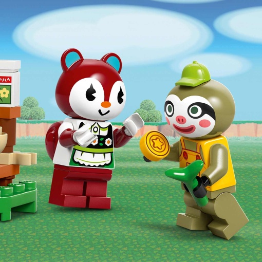 LEGO Animal Crossing Caravana e Loja de Jardinagem do Leif 77054