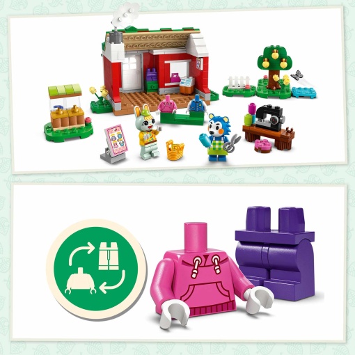 LEGO Animal Crossing Alfaiataria Able Sisters 77055