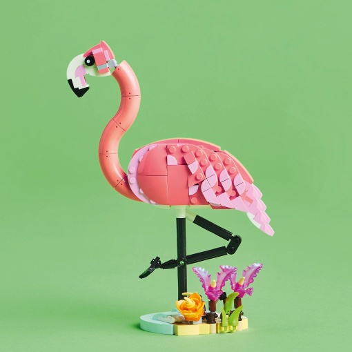 LEGO Creator 3-in-1 Animais Selvagens: Flamingo Cor-de-Rosa 31170