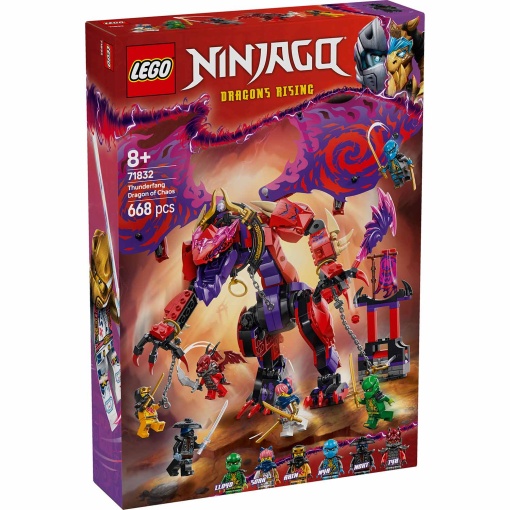 LEGO Ninjago Presa do Trovão - Dragão do Caos 71832