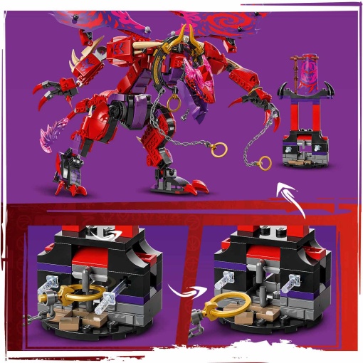 LEGO Ninjago Presa do Trovão - Dragão do Caos 71832