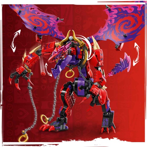 LEGO Ninjago Presa do Trovão - Dragão do Caos 71832