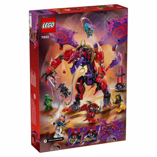 LEGO Ninjago Presa do Trovão - Dragão do Caos 71832