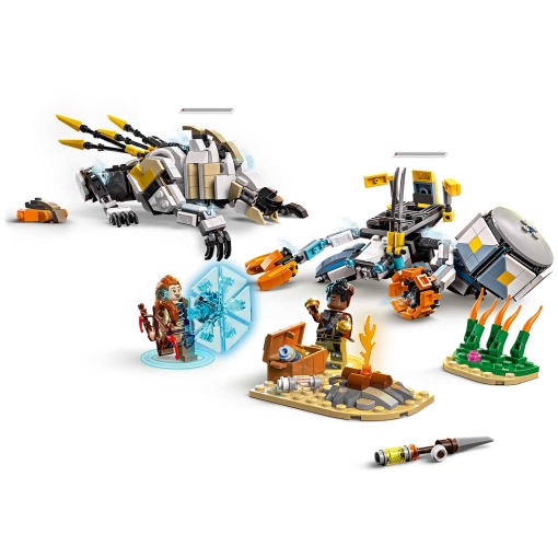 LEGO Horizon Adventures Aloy e Varl Contra Carapaça e Dentes de Serra 77037