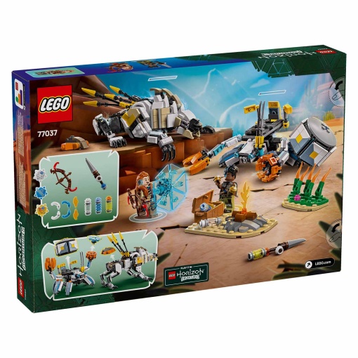 LEGO Horizon Adventures Aloy e Varl Contra Carapaça e Dentes de Serra 77037