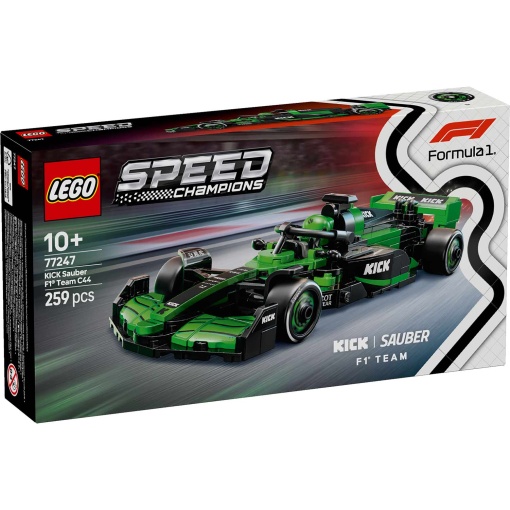 LEGO Speed Champions Carro de Corrida Kick Sauber F1 Team C44 77247
