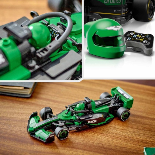 LEGO Speed Champions Carro de Corrida Kick Sauber F1 Team C44 77247