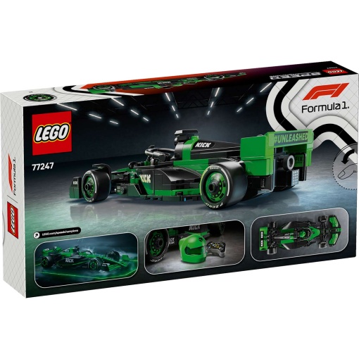 LEGO Speed Champions Carro de Corrida Kick Sauber F1 Team C44 77247