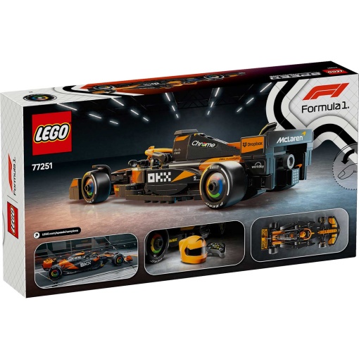 LEGO Speed Champions Carro de Corrida McLaren F1 Team MCL38 77251
