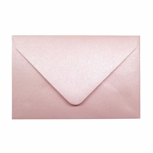 Envelope Metalizado SIMPLY B7 Pala Bico 90x140mm Rosa 10 unidades