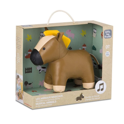 Peluche Musical LITTLE Big Friends Carlos - O Cavalo 20cm