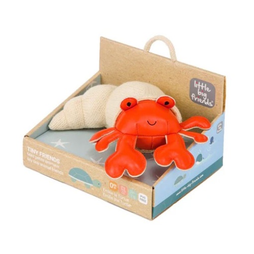 Peluche LITTLE Big Friends Brigitte - O Caranguejo-eremita 10cm