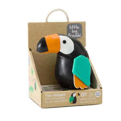Peluche LITTLE Big Friends João - O TUCANO 10cm