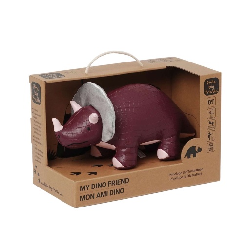 Peluche LITTLE Big Friends Penélope - A Triceratops 23cm