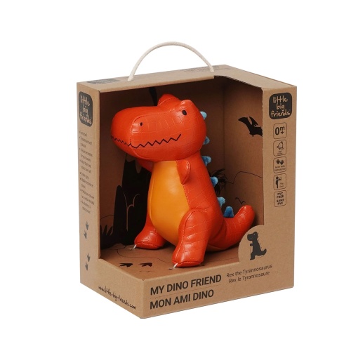 Peluche LITTLE Big Friends Rex - O Tiranossauro 15cm
