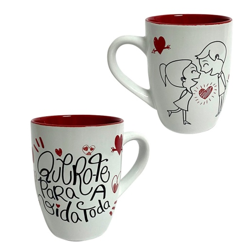 Caneca "Quero-te para a Vida Toda"