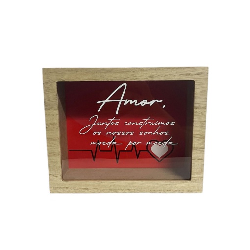 Mealheiro amor 20 x 16 cm