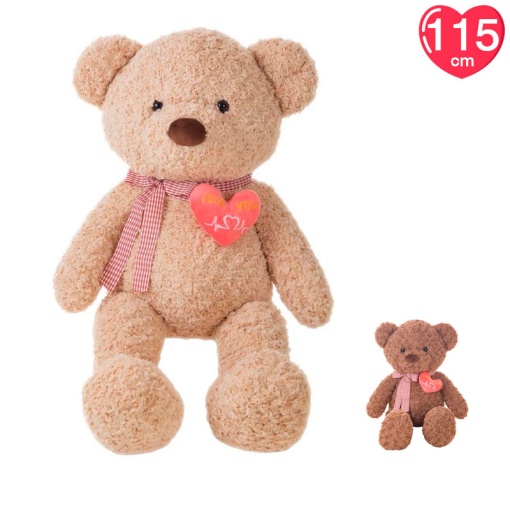 Peluche Urso com Coração "Love You" 115cm