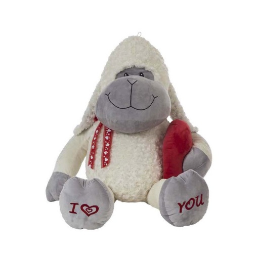 Peluche Ovelha "I Love You" 38cm