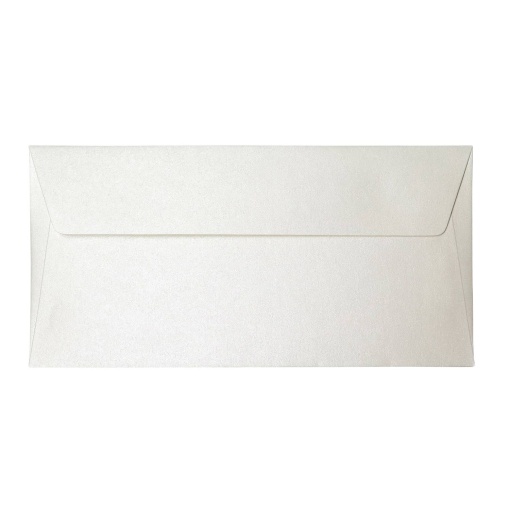 Envelope Metalizado SIMPLY DL 110x220mm Milk 10 unidades