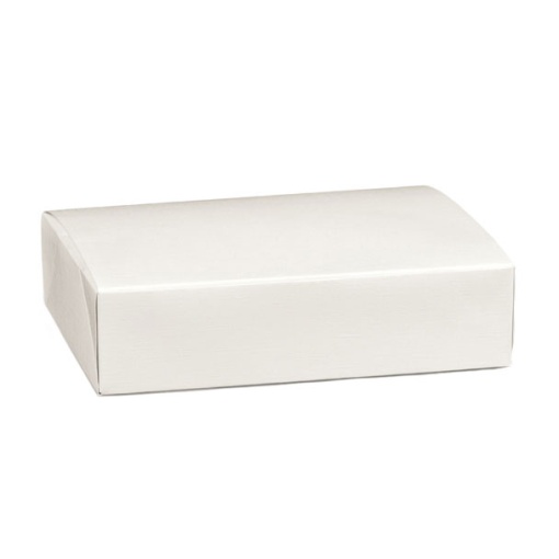Caixa de Papel FLORENTINA Fibra Branca 20x16x5cm