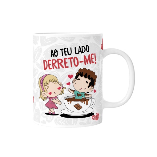 Caneca MALASANA "Ao Teu Lado Derreto-me" 330ml
