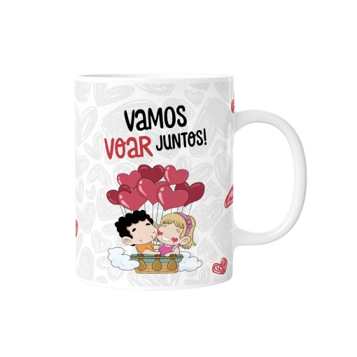 Caneca MALASANA "Vamos Voar Juntos" 330ml