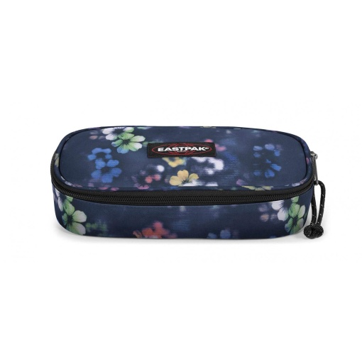 Estojo Escolar EASTPAK Oval Single FLORA Fade Navy