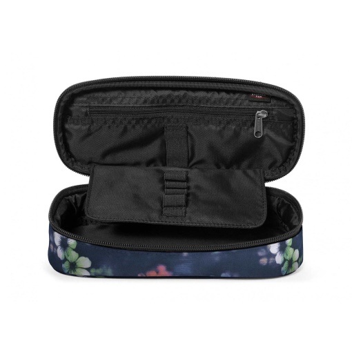 Estojo Escolar EASTPAK Oval Single FLORA Fade Navy