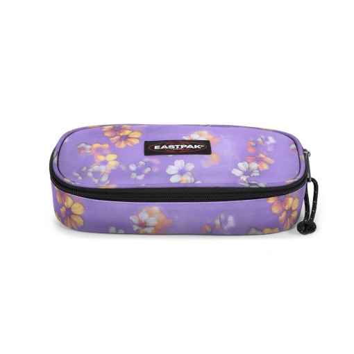Estojo Escolar EASTPAK Oval Single FLORA Fade Lilac