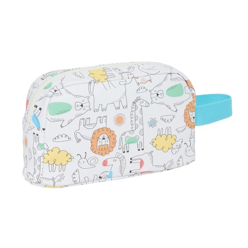 Bolsa de lanche térmica Safta Zoo 2025 21,5x6,5x12cm