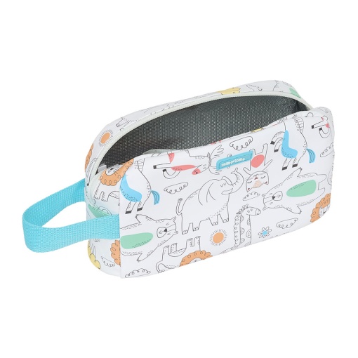 Bolsa de lanche térmica Safta Zoo 2025 21,5x6,5x12cm