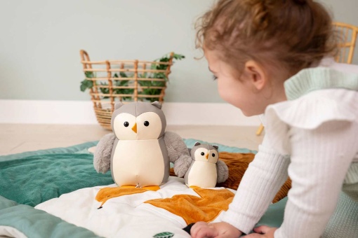 Peluche LITTLE Big Friends Colette a coruja 10cm 303167-nw