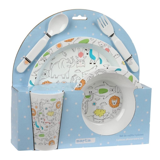 Conjunto de Refeição SAFTA Zoo
