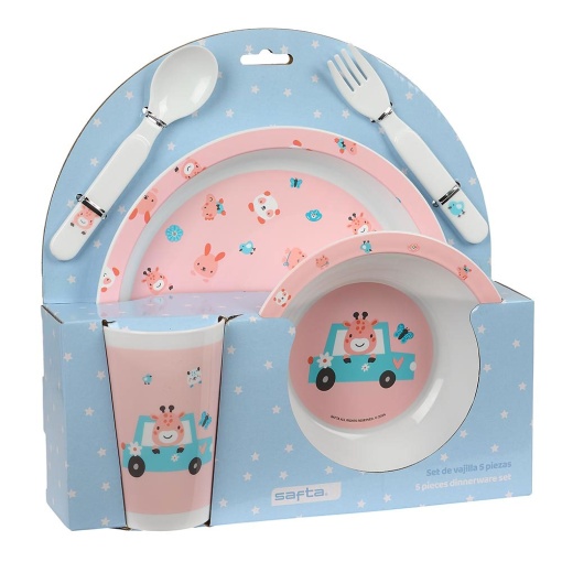 Conjunto de Refeição SAFTA Girafa