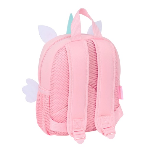 Mochila SAFTA Neopreno Unicórnio 25x20x9cm