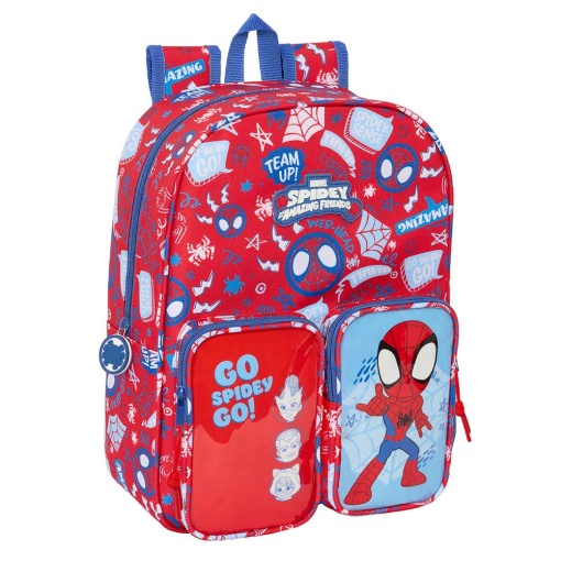Mochila MARVEL Spidey Rescue 34x26x11cm Adaptável a Trolley