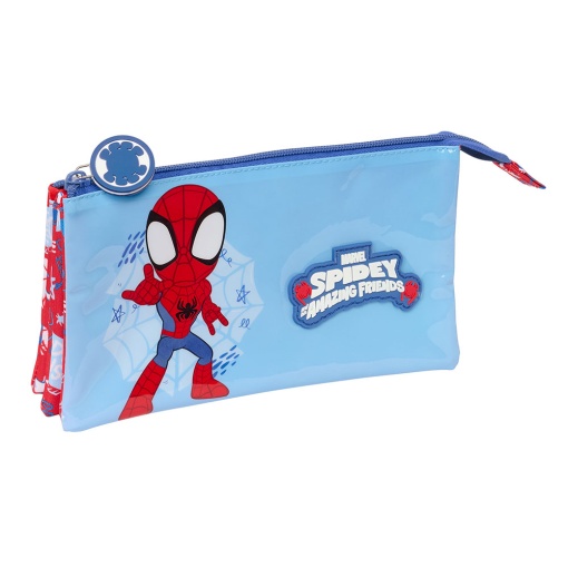 Estojo Escolar MARVEL Spidey Rescue 2025 Triplo