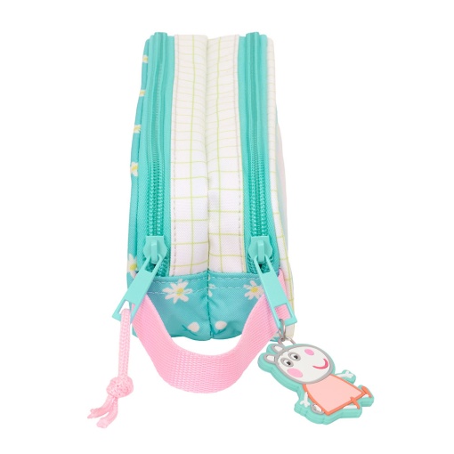 Estojo Escolar Peppa Pig Pretty Flowers 2025 Duplo