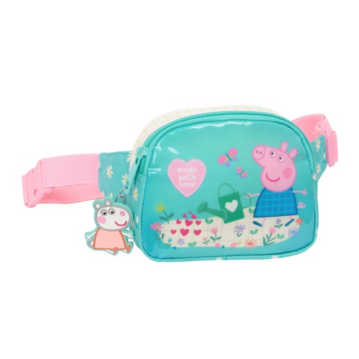 Bolsa de Cintura Peppa Pig Pretty Flowers 2025 14x14x11cm