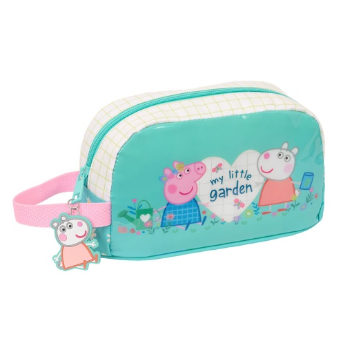 Bolsa de Lanche Térmica Peppa Pig Pretty Flowers 2025 21,5x6,5x12cm