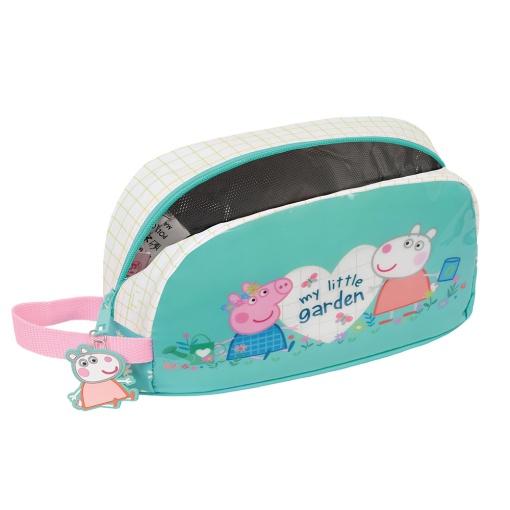 Bolsa de Lanche Térmica Peppa Pig Pretty Flowers 2025 21,5x6,5x12cm