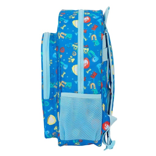 Mochila Patrulha Pata Pups Rule 34x26x11cm Adaptável a Trolley