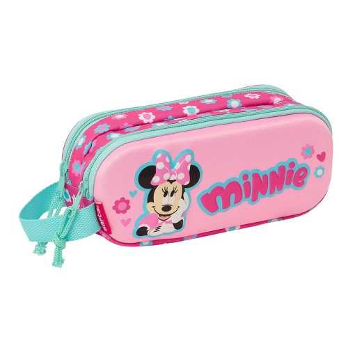 Estojo Escolar DISNEY Minnie Mouse 3D 2025 Duplo