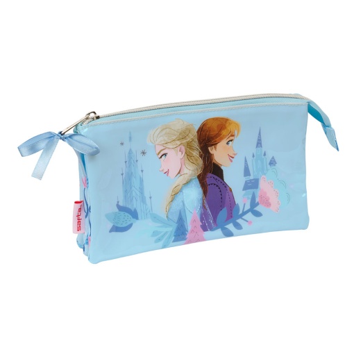 Estojo Escolar DISNEY FROZEN Ice MAGIC 2025 Triplo