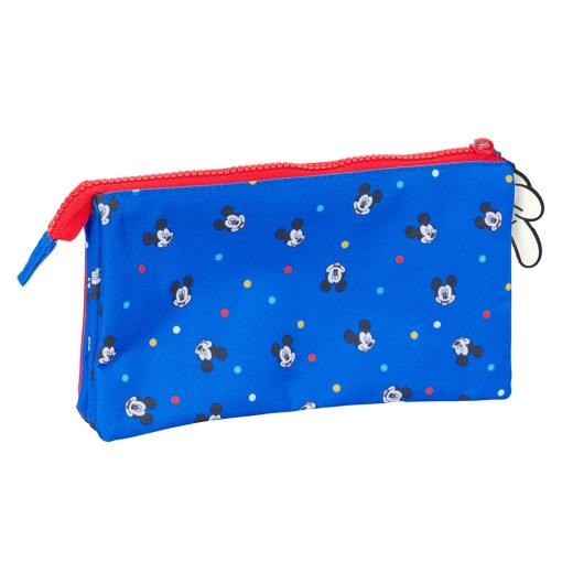 Estojo Escolar DISNEY Mickey Mouse Good Day 2025 Triplo