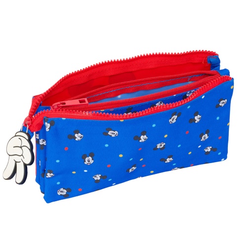 Estojo Escolar DISNEY Mickey Mouse Good Day 2025 Triplo